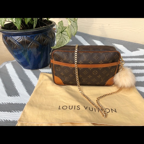 Authentic Louis Vuitton Clutch Bag Compiegne 28 LV - Picture 1 of 8